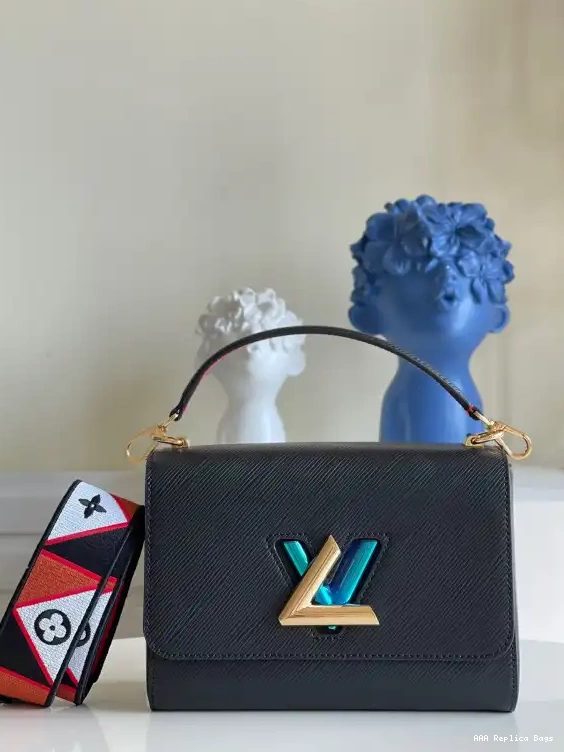 Aaa replica bags TWIST VUITTON LOUIS MM 0706